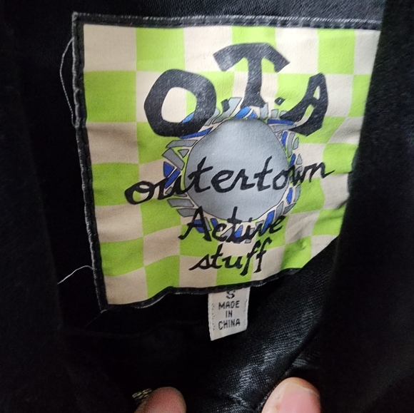 Women's Black Motorcycle Jacket with Zippers Size Small - Picture 5 of 5